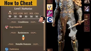 How to edit player stats in Baldurs Gate 3 using CheatEngine