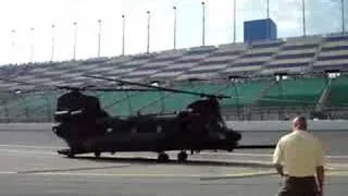 CH-47 Chinook at Kansas Speedway