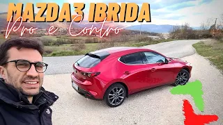 Mazda3 2022 IBRIDA | PRO 🟢 & CONTRO ❌ dal test drive