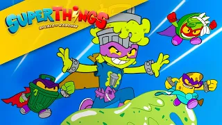 EPISODE SUPERTHINGS 😵 ¡Trasher litters the city! 😵 | Cartoons SERIES  for Kids