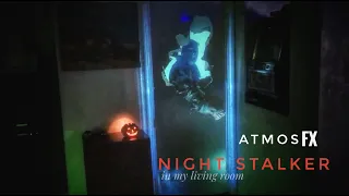 Halloween ☆ AtmosFX Night Stalker in our Living Room