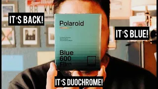 Shooting With Polaroid Blue Duochrome Film