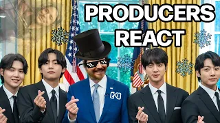 PRODUCERS REACT - BTS Crystal Snow Live Reaction