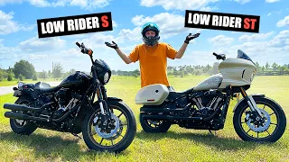 Testing Harley-Davidson Low Rider S and ST Side by Side!