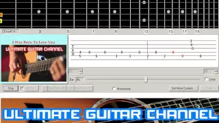 [Guitar Solo Tab] I Was Born To Love You (Freddie Mercury)