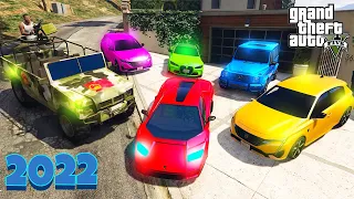 GTA 5 ✪ Stealing  2022 Cars with Franklin ✪ (Real Life Cars #122)