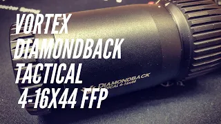 Vortex Diamondback Tactical 4-16x44 First Focal Plane FFP unboxing #Vortex #DiamondbackTactical