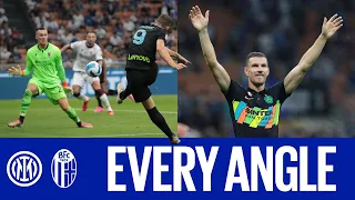 EVERY ANGLE | DZEKO'S GOAL FROM THE TIGHTEST OF ANGLES V BOLOGNA 📐