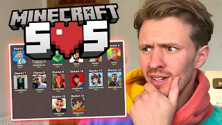 I Put The MINECRAFT SOS YouTubers In A Hunger Games And This Happened..