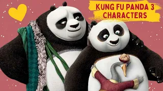 Kung Fu Panda 3 Characters