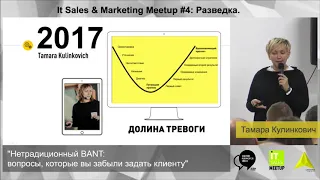 IT Sales&Marketing Meetup#4_Тамара Кулинкович_Нетрадиционная квалификация проспектов и лидов