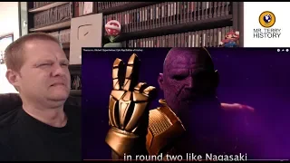 A History Teacher Reacts | "Thanos vs J Robert Oppenheimer" by Epic Rap Battles of History