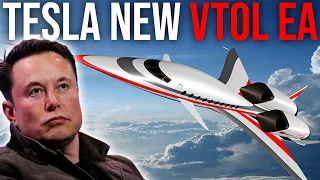 Elon Musk officially revealed Tesla's New VTOL Electric Aircraft!