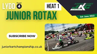 CKC 2022 | Round 4 - Lydd | Junior Rotax | Heat 1