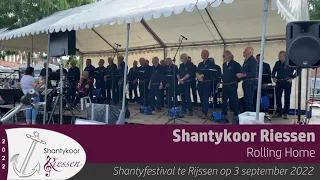 Shantykoor Riessen - Rolling Home - Shantyfestival te Rijssen - 3 september 2022