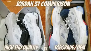 JORDAN 37 COMPARISON/ REVIEWS/ HIGH-END QUALITY/TOPGRADE/ ON-FEET/SOUND CHECK