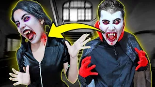 A WANDA DA FAMILIA ADDAMS FOI MORDIDA PELO DRÁCULA E VIROU UMA VAMPIRA! LOUCURA!!