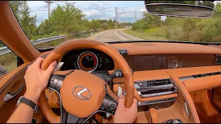 2021 Lexus LC 500 Convertible - POV Test Drive (Binaural Audio)