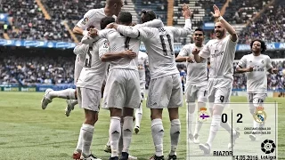Deportivo 0-2 Real Madrid (La Liga 2015/16, matchday 38)