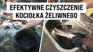 Efektywne czyszczenie kociołka żeliwnego | Chef's Gear Polska