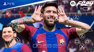 Efootball PES 2024 PPSSPP Android New Update Transfer & Kits 24/25 Full Real Face