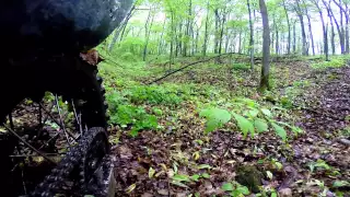 Ktm & DRZ playing on a rainy day