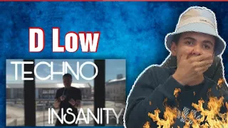 D Low | 2 MINUTE TECHNO BEATBOX INSANITY! (REACTION)