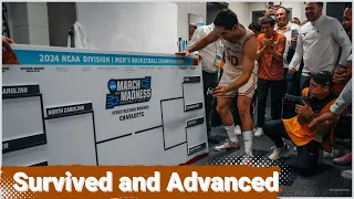 Texas Basketball Advances to the 2nd Round of the NCAA Tournament to face the Tennessee Volunteers
