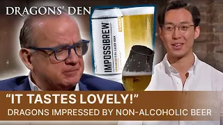 Young Entrepreneur Develops Non Alcoholic Beer Brand | SEASON 19 | Dragons' Den