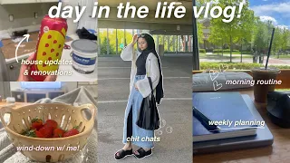 DAY IN THE LIFE VLOG 🫧 | productive, daily routines, house updates, cleaning, running & more