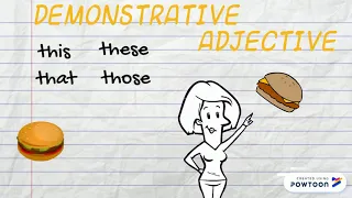 Demonstrative and relative adjectives