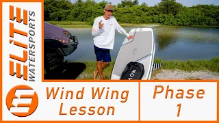 Wind Wing Lesson- Phase 1 (Board, Foil, and Wing Sizing)