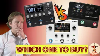 Ampero Stomp II vs HX Stomp vs GT 1000 core: which one to buy? (vs Plexi & Deluxe Rev & effect comp)