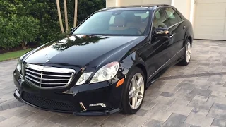 2011 Mercedes Benz E550 4Matic Review and Test Drive by Bill   Auto Europa Naples