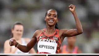 Kenya’s Faith Kipyegon breaks New Olympic Record in 1500m final !  3:53.11 *  | Olympic Champion |