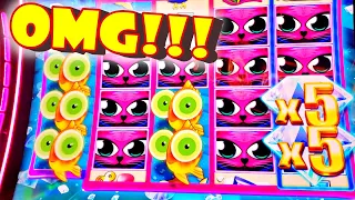 THE NEW MISS KITTY IS EPIC!!! ** WILD RIDE SUPER BIG WIN!! - New Las Vegas Casino Slot Machine Bonus