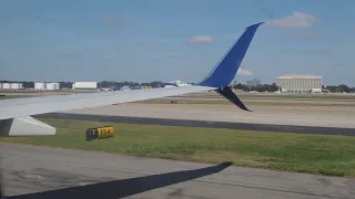 Hard Delta 737-900 Landing Into Atlanta