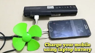 How to convert laptop battery into a #powerbank | DIY 15000mah power bank from laptop battery