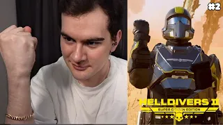 БРАТИШКИН ИГРАЕТ В HELLDIVERS 2 #2