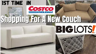 1st Visit To Costco, Looking For a New Couch | Shop With Me @ Costco, Big Lots, Ross, LS