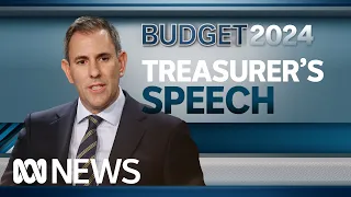 Treasurer Jim Chalmers delivers the 2024/25 budget speech | ABC News