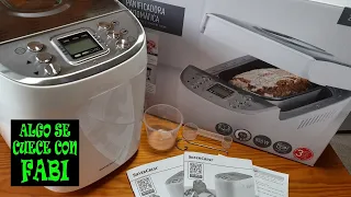 UNBOXING PANIFICADORA LIDL (modelo SILVERCREST SBB 850 E1)