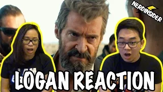 LOGAN Official RED BAND International Trailer REACTION & REVIEW