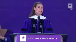 Sanna Marin NYU speech 2023