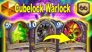 Cubelock Warlock Is BACK in 2023 Even Stronger Than Before At Wild #3  Titans Mini-Set | Hearthstone