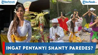 Masih Ingat Penyanyi Shanty Paredes? Kini Jalani Ritual Melaspas di Rumah Barunya, Intip Potretnya