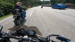 Karak Fun Ride | Z800 VS CBR250RR | Close Call | SC Project CRT Pure Sound