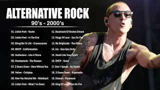 Scorpions, Nirvana, Linkin Park, Creed, 3 Doors Down, RHCP   90's 2000's Alternative Rock Songs Ever