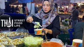 Amazing Food @ Ramadan Bazzar Night Market | Thai Bangkok street food