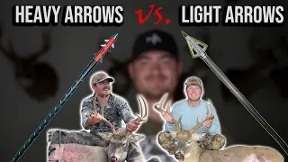 Heavy vs. Light Arrow For Deer Hunting - What Is The Best Weight?